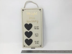 Holzschild Abnehmreise 13 cm x 25 cm - Bild 1 von 2