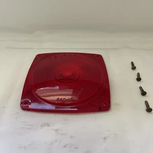 Preowned Peterson Replacement Red Tail Light Lens For ST4/5/6/7/8/9 and TL - Bild 1 von 6