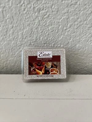 Estate Home Fragrance Scented Melting Waxes For Plug In Home Spiced Cranberries - Image 1 of 3