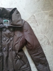 Giacca invernale Silvian Heach Giubbotto imbottito corto marrone donna, tg. M - Imagen 1 de 24