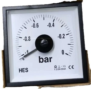 -1…0 BAR Analogue Panel Meter/240 Degree DC Indicator - Picture 1 of 3