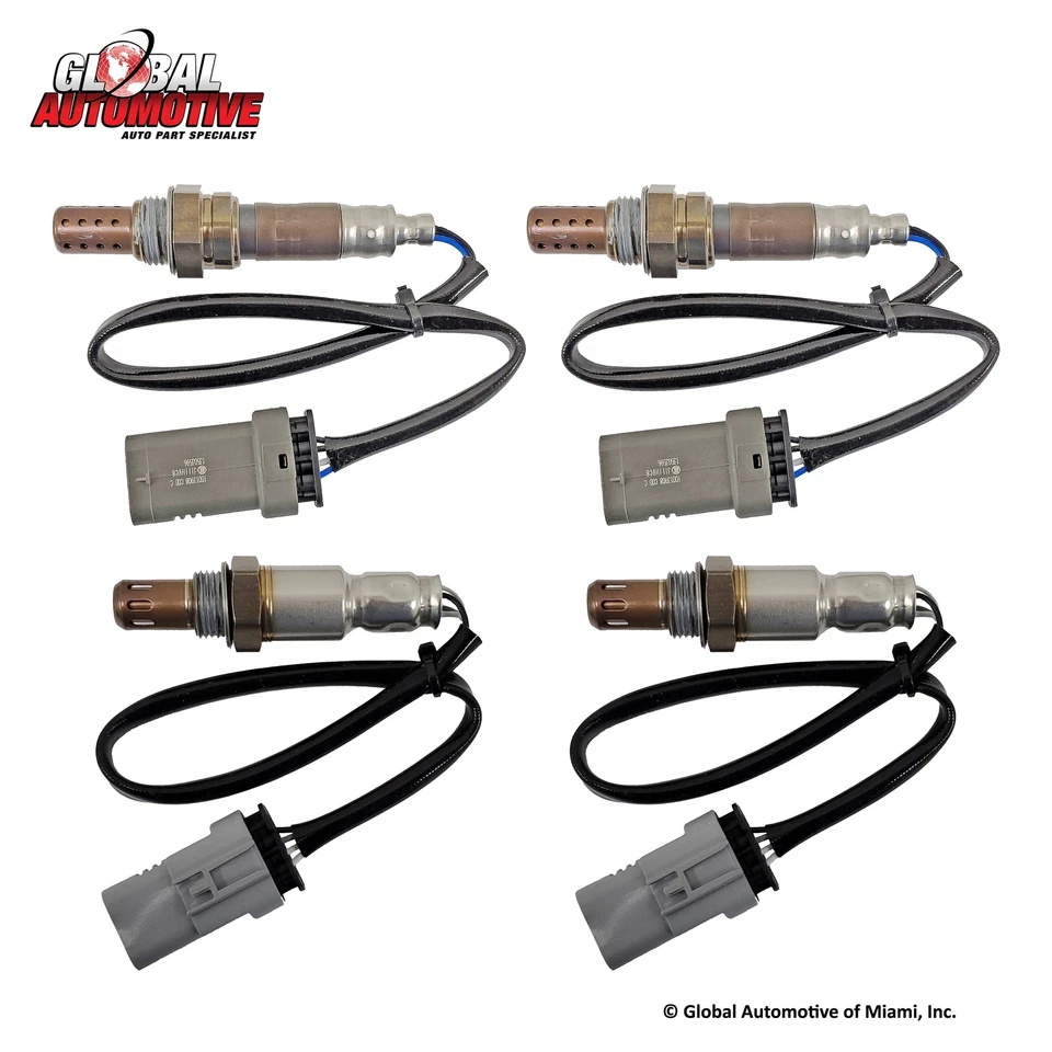 Set of 4 Oxygen O2 Sensor for 2014-2019 Chevrolet Corvette & Corvette Z06 6.2L - Image 1 of 1