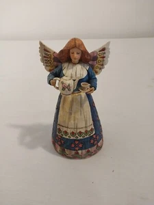 Heartwood Creek Jim Shore 2002 “Angel Of Hospitality” Holding Teapot & Cup - Picture 1 of 3