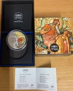 FRANCIA 2023 Il Re Mida 10 Euro argento proof colorato - Foto 1 di 2