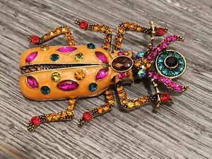 Big beetle brooch - Picture 1 of 16