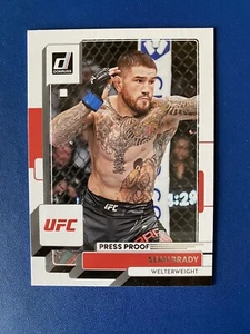 2023 UFC Panini Donruss Press Proof Silver #49 Sean Brady MMA Welterweight B - Picture 1 of 7
