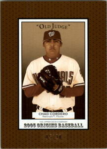 2005 Origins Old Judge Gold #170 Chad Cordero YS /20