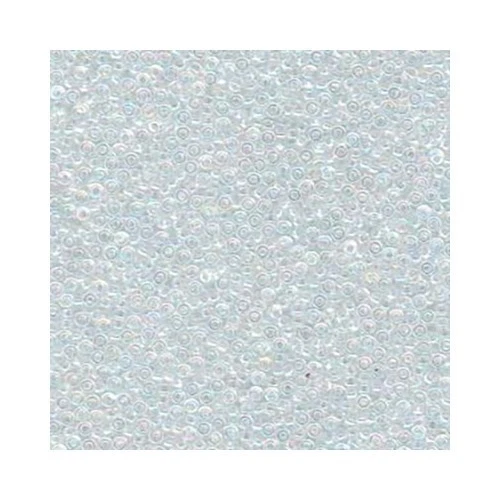 Cuentas Semilla Miyuki 15/0 Redondas 15-250 Transparente Cristal Transparente AB 8.2g Vidrio Pequeño Foto 1 de 1