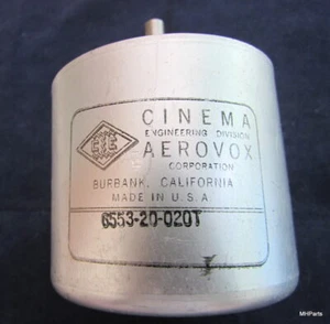 Cinema Engenering Div. Aerovox 6553-20-020T Used Untested We Ship Worldwide - Picture 1 of 1