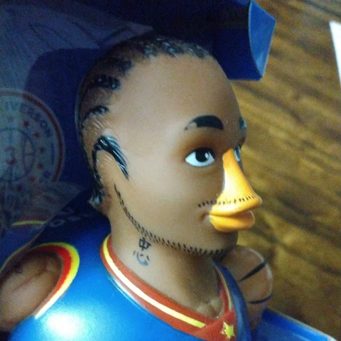 Allen Iverson Rubber Duck. new in box iverduck Hall of Fame rare 2014 retirement Cover