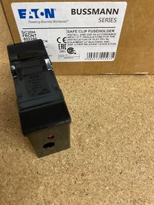 SC20H Eaton 20A Rail Mount Fuse Holder for E1 Fuse, 1P, 550V ac. NEW - Picture 1 of 2
