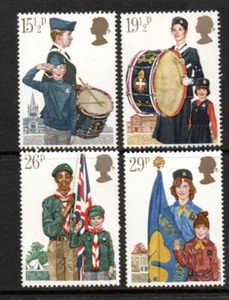 GREAT BRITAIN 1982 75th ANNIVERSARY SCOUTING  MINT UH  SET 4  [#5292] - Bild 1 von 1