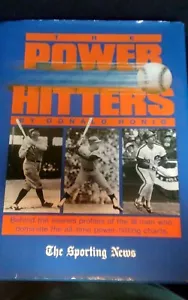 The Power Hitters, Donald Honig, 1989 1st Edition, Hardback w/Dust Jacket - Used - Foto 1 di 6