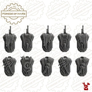 Knights - Alpha Krakens - Standard Armour - Powerpacks (x10) - Imagen 1 de 1