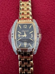 INGERSOLL GEMS MENS IG 0696 18 CARAT GOLD PLATED NEW - Picture 1 of 5