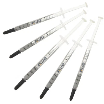 5PCS New High Performance Thermal Grease CPU Heatsink Compound Paste Syringe - Image 1 of 4