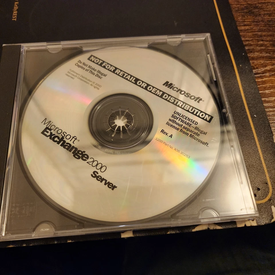 Microsoft Exchange 2000 Server RARE Developer Edition Release with Product Key - Image 1 of 1