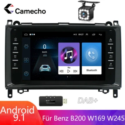 8" DAB+ Autoradio GPS Für Mercedes Benz Klasse Sprinter W245 W169 Viano + Kamera - Bild 1 von 4