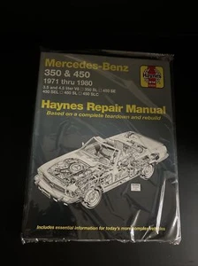 Mercedes 350/450 Haynes Repair Manual - Picture 1 of 2