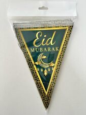 Eid Mubarak Banner Eid Mubarak Triangle Flag Banner