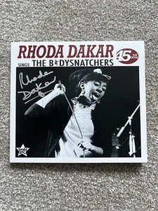 SIGNED RHODA DAKAR SINGS THE BODYSNATCHERS CD MINT SEALED AUTOGRAPHED ✍️ RARE - Picture 1 of 3