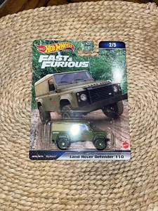 2023 Hot Wheels Fast & Furious Case D, Land Rover Defender 110 - Picture 1 of 11