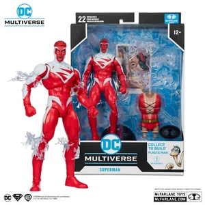 McFarlane DC Multiverse JLA SUPERMAN (RED) PLATINUM EDITION Plastic Man - Picture 1 of 1