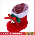 Christmas Decor Santa Claus Candy Boots Home Party Gift Red Boots