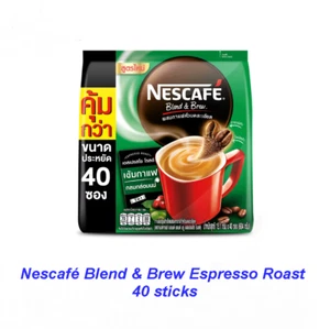 40 sticks, Nescafe Instant Coffee Mixed 3in1 Espresso Roast with Arabica. - Picture 1 of 10