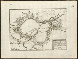 1694 - Plan ancien d'Arras - Vauban - Nicolas de Fer - Gravure ancienne - Foto 1 di 5