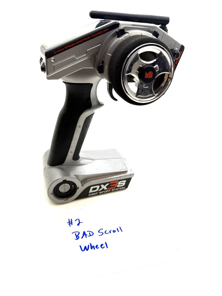 Spektrum DX3S DSM Sport Transmitter Radio Arrma Hpi Team Associated Traxxas  - Image 1 of 3