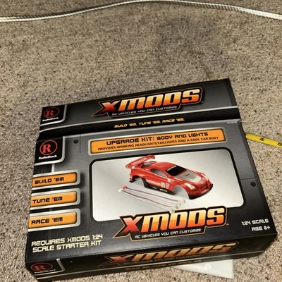 Xmods 1:24 Radio Shack #6000945 Rojo - Kit de actualización de cuerpo y luces CAJA ABIERTA Foto 1 de 4