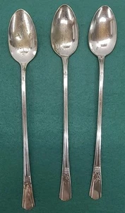 International Silver Court 1939 silverplate serving tablespoons 8" - Picture 1 of 6