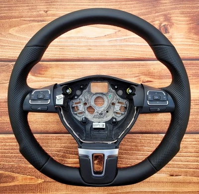 Lenkrad für VW Passat CC Lederlenkrad Leder Tuning 30-3099 - Bild 1 von 4