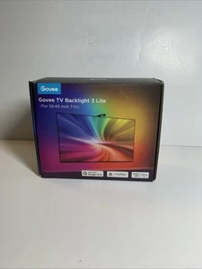 Govee TV Backlight 3 Lite with Fish-Eye Correction Function Sync to 55-65 Inch - Picture 1 of 20