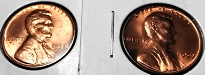 1958 1959 Lincoln Cents BU - Image 1 of 4