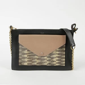 Celine Medium Multicolor Leather Pocket Clutch and Crossbody Bag 48120682 - Picture 1 of 7
