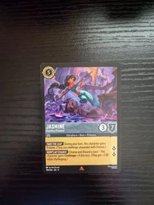 Disney Lorcana Fabled - Jazmín - Princesa intrépida #178/204 - Raro (sin papel de aluminio) - Imagen 1 de 2