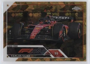 Topps Chrome Sapphire Edition Fórmula 1 F1 Drivers Gold 2023/50 Carlos Sainz - Imagen 1 de 3