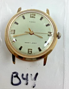 Vintage 1970 Timex Marlin 20242470A Uhr läuft M24 Ersatzteile Reparatur LESEN - Bild 1 von 10