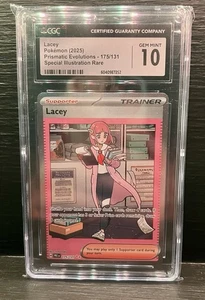 Pokémon Prismatic Evolution Lacey 175/131 Special Illustration Full Art Rare - Bild 1 von 4