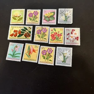 12 Belgium Congo M/U Stamps- Lot A-79980 - Picture 1 of 1