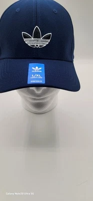 Adidas Мужская эластичной крой крышка, L/XL темно-синий - Изображение 1 из 4