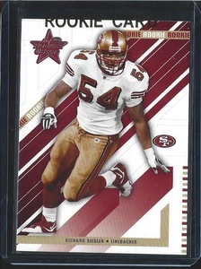 Richard Seigler - 2004 Leaf Rookies & Stars #186 - Novato - San Francisco 49ers - Imagen 1 de 2
