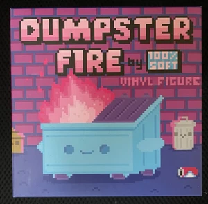 100% Soft - SDCC 2025 Exclusive Dumpster Fire Dreamy 8-Bit Edition LE 500 - Picture 1 of 5