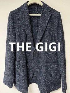 The Gigi Jacket Agie Men's 54 Leather Coat Authentic Used JAPAN - Picture 1 of 5