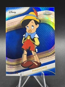 2025 Topps Chrome Disney Pinocho True Blue Refractor 123/150 #85 - Imagen 1 de 2