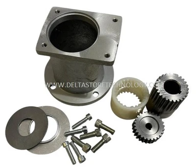 CAMPANA FLANGIA E GIUNTO PER MOTORE A SCOPPIO 4T POMPA GR.1 TIPO HONDA GX160-200 - Immagine 1 di 4