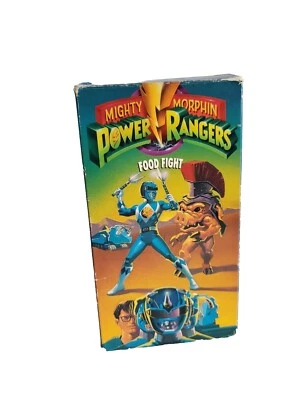 Mighty Morphin Power Rangers Vol. 3 Food Fight (VHS, 1993)  - Image 1 of 3