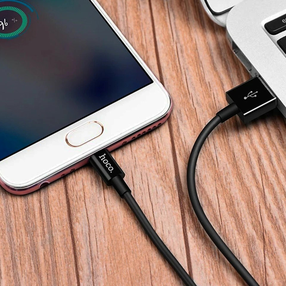 USB Type C Fast Charging Cable For Samsung Galaxy S9 S10 Plus Note 9 10 4f black - Image 1 of 4